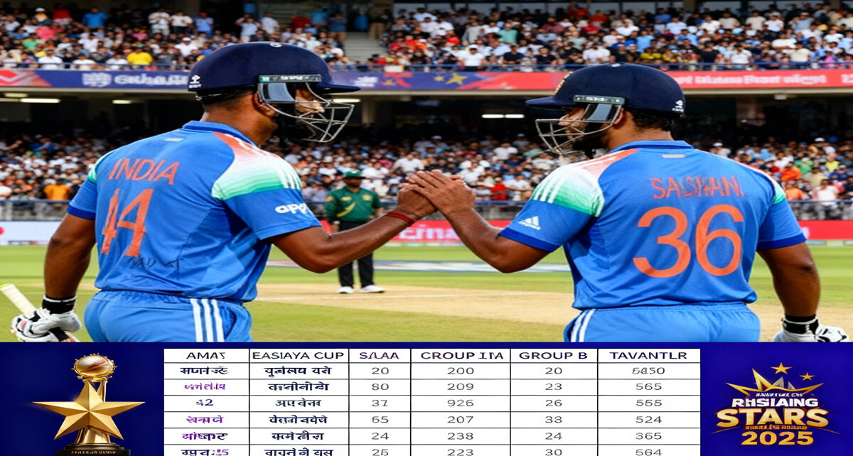 Asia Cup Rising Stars 2025 Points Table: एशिया कप राइजिंग स्टार्स में ...