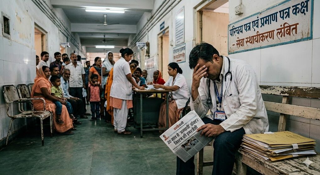 सिस्टम की 'इमरजेंसी': 20 साल से 'अस्थायी' हैं एमपी के डॉक्टर, सफेद कोट के पीछे छिपी बेबसी