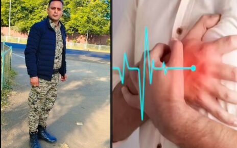 भोपाल के लाल परेड ग्राउंड में NSG मॉक ड्रिल के दौरान STF कमांडो रावेंद्र भदौरिया की हार्ट अटैक से मौत हो गई। ट्रेनिंग के दौरान तबीयत बिगड़ने के बाद वे बैरक में मृत मिले। पढ़ें पूरी रिपोर्ट।